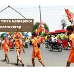 Kanwar Yatra nameplate controversies
